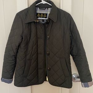 Women’s green tartan collection Barbour jacket